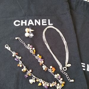 Jewelry Trio feat. 925 Sterling Earrings